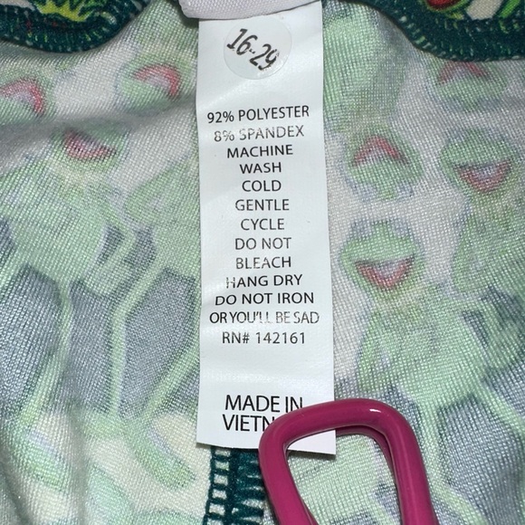 Women’s Lularoe Disney Kermit The Frog Leggings one size - Picture 12 of 14